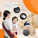 Baby Carrier Newborn to Toddler - Adjustable Sling Carrier for 25-60lbs, Comfortable Hands-Free Carrying (Black) by TinyTreasures Baby Boutique