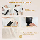 Toddler Sling Carrier, Easy to Wear Baby Carrier Sling 7-40 lbs, Adjustable Lightweight Baby Wrap Sling, Perfect Toddler Hip Carriers One Size Fits All, Black Mesh by TinyTreasures Baby Boutique