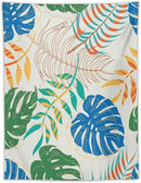 ICMOLYYENLO Tropical Green Plant Tapestry, Green Palm Leaves Natural Landscape Print Wall Tapestry for Bedroom Living Room Dormitory 40x60 Inch by CozyNest Decor