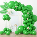 130pcs Green Balloons Different Sizes 18" 12" 10" 5" Party Latex Balloons for Birthday Dinosaur Baby Shower St. Patrick's Day Summer Jungle Forest Safari Party Decorations by CozyNest Decor