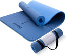 UMINEUX Yoga Mat Extra Thick 1/3'' & 2/5" Non Slip Yoga Mats for Women Eco Friendly TPE Fitness Exercise Mat with Carrying Sling & Storage Bag by TinyTreasures Baby Boutique