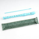 Recorder Instrument for Beginner Kids Adults,8-Hole Soprano Descant Recorder Music Flute with with Cleaning Rod & Leather Case For School Student Home Entertainment(2-Carved Dark Green) by TinyTreasures Baby Boutique