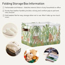 Animal Rectangular Storage Basket Organizer Bin Shelf Baskets For Home Office Dorm Lions Tigers Bears Giraffes Forests by GreenHaven Gardens