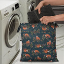 2pcs Travel Waterproof Laundry Bag, Cloth Diaper Wet Dry Bags with Handle & 2 Zipper Pockets, Reusable Washable Dirty Clothes Bag for Baby Adult Travelling Hanging, Bathing Beach Pool Daycare by TinyTreasures Baby Boutique