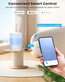 Esemoil Humidifiers for Bedroom, for Large Room, 2.5L Top Fill Cool Mist Humidifiers for Baby, Plants, Smart WiFi Air Humidifier with Diffuser and Nightlight, 28dB, 24H Long Runtime, Work with Alexa by TinyTreasures Baby Boutique