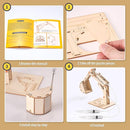 STEM Science Kits for Kids Ages 8-12 8-10, Wood Building Crafts Kits for Boys 6-8, STEM Toys for Boys Age 8-12 6 7 10 11 13 Years Old Gifts, Engineering Experiment Projects, 3D Wooden Puzzles 8-13 by TinyTreasures Baby Boutique