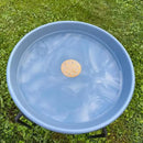 Copper Bird Bath Purification Disk, Water Wiggler for Bird Bath, Bird Bath Copper Disk, 1mm Reinforced 99% Pure Copper Cleaning Disk, Universal Fit for Outdoor Birdbaths, 4 Inch in Diameter (B) by GreenHaven Gardens