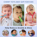 ERKOON Sensory Chew Toys for Autistic Children, 5 Pack Silicone Chewy Tube Oral Motor Tools for Sensory Kids with Autistic, Biting ADHD, SPD, Nursing Teething Toys by TinyTreasures Baby Boutique