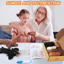 Crochet Kit for Beginners - 2 PCS Dachshund Crochet Kits with Step-by-Step Video Tutorials, Beginner Crochet Kit for Adults, Crochet Animal Kit for Kids, Dog Craft Knitting Kit by TinyTreasures Baby Boutique