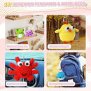 6 PCS Crochet Animal Kit –2026 DIY Amigurumi Crochet Kit for Beginners, Knitting Crochet Kit For Kids Adults , Knitting Kit with detailed videos tutorials, Yarn, Hook, Best Gift For Crochet Lovers by TinyTreasures Baby Boutique