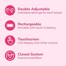 Spectra - Synergy Gold Portable - Dual Adjustable Electric Breast Milk Pump with Tote Bag, Breast Milk Bottles and Cooler for Baby Feeding by TinyTreasures Baby Boutique
