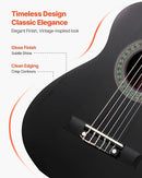 VEVOR Acoustic Guitar, Classical Guitar Starter Kit for Beginners, with Nylon Strings, Basswood Guitar, for Kids Adults Girls Boys Students by TinyTreasures Baby Boutique