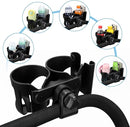 Accmor Universal Cup Holder, Stroller Cup Holder, 360° Rotatable Large Caliber Designed Bottle Holder for Stroller, Bike, Wheelchair, Walker, Scooter by TinyTreasures Baby Boutique