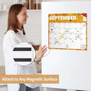2025-2026 Magnetic Fridge Calendar 18 Monthly Magnetic Calendar for Refrigerator 2025-2026 Wall Calendar Planner Runs from February 2025 Until July 2026 Easy Organizing Markers Tearable (Festive) by TinyTreasures Baby Boutique