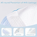 NCVI Super Absorbent Disposable Nursing Pads 180 Count, Stay Dry Breast Pads for Leaking Milk, Soft and Breathable, Leakproof Nipple Pads Individually Wrapped, Breastfeeding Essentials for Moms by TinyTreasures Baby Boutique