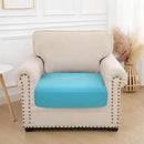 hyha Waterproof Couch Cushion Covers, Stretch Sofa Couch Seat Slipcover for Dog Washable, Non-Slip Waterproof Outdoor Cushion Covers for Patio Furniture Replacement (1 Piece for Small, Peacock Blue) by CozyNest Decor