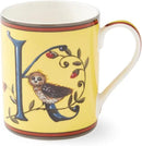 Spode Kit Kemp 12oz Mug in Fine China, K Initial - Custom Coffee Cup for Hot Beverages, Personalized Gift Idea for Her, Him, Friends, Coffee Lovers - Stylish Letter Mug for Daily Use, Dishwasher Safe by CozyNest Decor