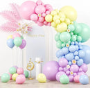 130pcs Pastel Balloons Different Sizes 18" 12" 10" 5" Macaron Latex Balloon Garland Arch Kit for Birthday Easter Baby Shower Graduation Wedding Gender Reveal Anniversary Party Decorations by CozyNest Decor