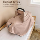 Konssy Nursing Cover for Breastfeeding, Soft & Breathable Privacy Poncho, Multi-Use Feeding Shawl, Comfortable & Portable Breastfeeding Cover for Women (Camel) by TinyTreasures Baby Boutique