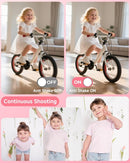 Digital Camera, 44MP FHD 1080P, 16X Zoom, 32GB SD Card, Compact Camera for Kids Teens Adults, Pink by TinyTreasures Baby Boutique