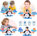 BAKAM Penguin Balance Scale Number Counting Blocks Games for Kids Ages 3-5, Montessori Math Games for Kids 5-7, Preschool Kindergarten Learning Activities, STEM Educational Toys for 3+ Year Old by TinyTreasures Baby Boutique