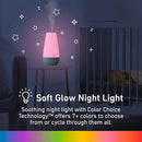 Pure Enrichment® PureBaby® 3-in-1 Whisper-Quiet Humidifier, Color Changing Night Light, & Essential Oil Diffuser for Baby Nursery & Kids Bedroom to Relieve Congestion, Colds, & Coughs (Whisper Green) by TinyTreasures Baby Boutique