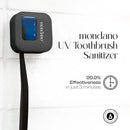Mondano UV-C Toothbrush Sanitizer and Holder, Toothbrush Case - Manual/Electric Toothbrush Cover for Any Toothbrush Head - Rechargeable Toothbrush Travel Case, Tooth Brush Cover Cap for Home by CozyNest Decor