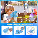 Onory 2 Pack Bubble Gun Machine for Kids, Bubble Gun with Bubble Solutions for Boys Girls, Bubble Blaster for Summer Toy, Party Favors, Outdoor & Indoor Activity, Birthday Gift, Bubble Blower by TinyTreasures Baby Boutique