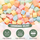 4FT Bean Bag Chair: Bean Bag with Velvet Cover, Fluffy and Comfy Bean Bag Chairs for Adults and Kids, Bean Bag Sofa Filled with High-Density Sponge for Gaming (Green) by CozyNest Decor