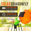 Shefio Dragonfly Solar Light - Metal Yard Art - Add Whimsy To Your Garden - Solar Yard Decorations - Outdoor Decor by GreenHaven Gardens