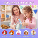 【2025 Newest】 Mini Karaoke Machine for Kids Girls & Boys - Portable Bluetooth Speaker with 2 Wireless Microphones - Kids Birthday Gifts for Ages 4-10 - Kids' Instrument Accessories - Space Gray by TinyTreasures Baby Boutique