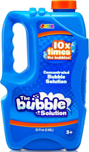 JOYIN 32 OZ Concentrated Bubble Solution for Bubble Machines (Up to 2.5 Gallons), Concentrated Solution Refills for Machine, Wands, Blower, Easter, Kids, Parties by TinyTreasures Baby Boutique