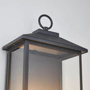 18 Inch Wall Light in Clear Glass and Textured Black and Golden Candle Cap Sleeve,Outdoor Lighting Wall Sconce,2-Light 120watts for House Doorway Garage,Bulb Not Included. by CozyNest Decor
