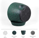 12 inch Large Self Watering Pots for Indoor Outdoor Plants, Flower Plant Pots with Mesh Drainage Holes for Garden House Plants, Plastic Planters for Home Plants, Black with Green Speckles by GreenHaven Gardens