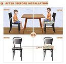 Toddler Booster Seat for Dining Table, Portable Booster Seat for Kitchen Chair, 4 Inch High-Density Foam Cushion with Adjustable Safety Straps and Non-Slip Bottom, Perfect for Kids Travel and Daily by TinyTreasures Baby Boutique