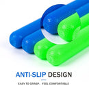 5A Nylon Drumsticks for Kids Adults: Light Durable Drum Sticks Blue Green with Anti-Slip Handles for Electronic Drums Exercise Percussion Accessories (2 Pairs) by TinyTreasures Baby Boutique