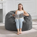 Hobestluk 3FT Bean Bag Chair Giant Bean Bag Chairs for Adults Large Bean Chairs with Removable Cover, Beanbag Chair with Filler, Adult Bean Bag Chairs for Living Room, Bedroom by CozyNest Decor