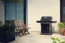 Napoleon Rogue 425 Natural Gas Grill, Black, Durable 3-Burner Outdoor BBQ by GreenHaven Gardens