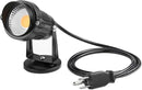 Lemonbest LED Landscape Up Down Light 5W White LED Decorative Spotlight Lamp 110V with Plug for Indoor Outdoor Yard Step Wall Lighting (Warm White) (Include Spike) by GreenHaven Gardens