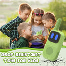 Toys for 3-12 Year Old Girls Boys, Walkie-Talkies for Kids 2 Pack 1000FT Long Range with 2 Channels, Handheld Kids Walky Talky Educational Electronic Outdoor Toys for Outside Camping Hiking by TinyTreasures Baby Boutique