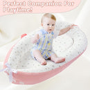 JOLLITO Baby Lounger for Newborn, Breathable Soft Baby for Baby 0-24 Months,Baby Play Mat, Portable Infant Lounger Baby Floor Seat for Home and Travel,Babies Essentials Gifts by TinyTreasures Baby Boutique