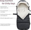 Momcozy Stroller Footmuff | Universal, Weather-Proof, Warm Stroller Bunting Bag | Extendable Winter Cover | Adjustable Buckle by TinyTreasures Baby Boutique