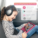 Tablet for Kids Age 3-12 10.1 inch Android 14 6000mAh 8GB RAM+64GB ROM(Expandable to 1TB Kids Tablet WiFi6 Google Kids Space Parental Control 1280 * 800 HD Screen (Pink) by TinyTreasures Baby Boutique