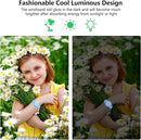 Waterproof Airtag Bracelet,2 Pack Luminous Hidden Airtag Wristband,Anti-Lost Silicone Air tag Holder Case,Air-tag Case Cover Watch Band GPS Tracker-Blue+Yellow by TinyTreasures Baby Boutique