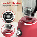 Professional Blender | 8-Cup Big Capacity | Powerful 25,000RPM Motor | Perfect for Smoothies, Shakes, and Frozen Drinks | BPA-Free & Dishwasher-Safe | Red by TinyTreasures Baby Boutique