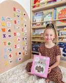 Curious Columbus Toddler Magnets – Animal Fridge Magnets for Kids | 52 Refrigerator Magnets with 26 Animals + 26 ABC Magnetic Letters | Foam Alphabet Learning Set for Toddlers by TinyTreasures Baby Boutique