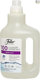 Fuller Brush 100 Laundry Detergent - Fresh Linen Scent, Skin & Color Safe Fabric Cleaner For Washing Infant/Baby Clothes, Sheets & Delicate Cloth (Pack of 2) by TinyTreasures Baby Boutique