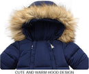 Baby Girl Winter Snowsuit Toddler Jacket Clothes For Boy Infant Jumpsuit Hoodied by TinyTreasures Baby Boutique