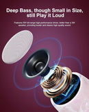 comiso Small Speaker, IPX7 Waterproof Bluetooth Speaker with Stereo Sound and Robust Bass, Mini Speakers with Hands-Free Call, Portable Speakers for Shower, Indoor & Outdoor, Gift for Men, Women by TinyTreasures Baby Boutique