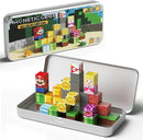 Magnetic Building Blocks Travel Toys for Kids Ages 4-8, Toddler Magnetic Cubes STEM Learning Set with Iron Storage Box – Portable Construction Toys for Boys Girls 3-5 by TinyTreasures Baby Boutique